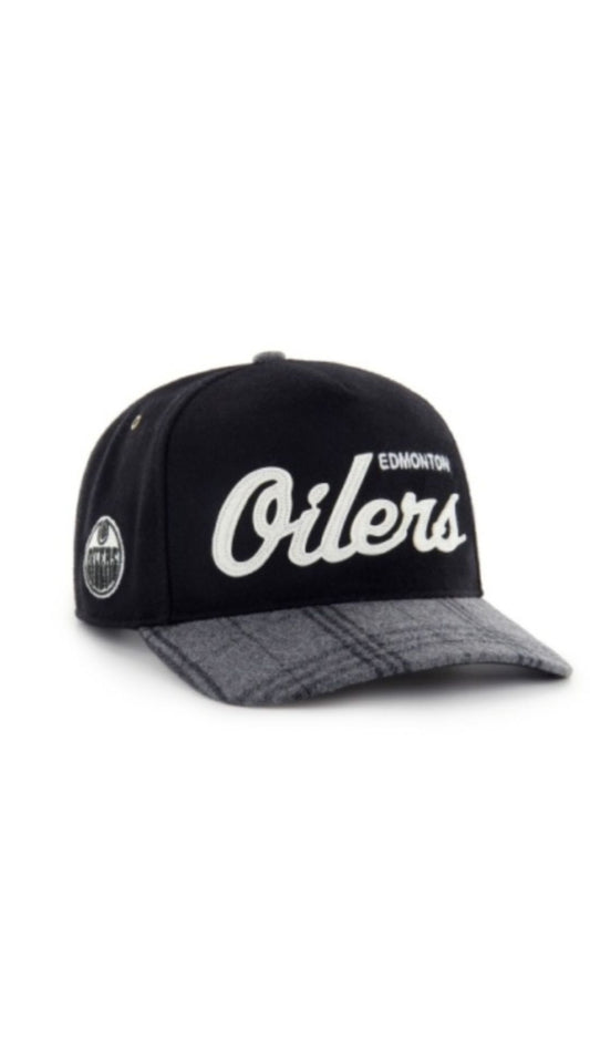 EDMONTON OILERS WINDOWPANE PLAID HITCH RF | '47