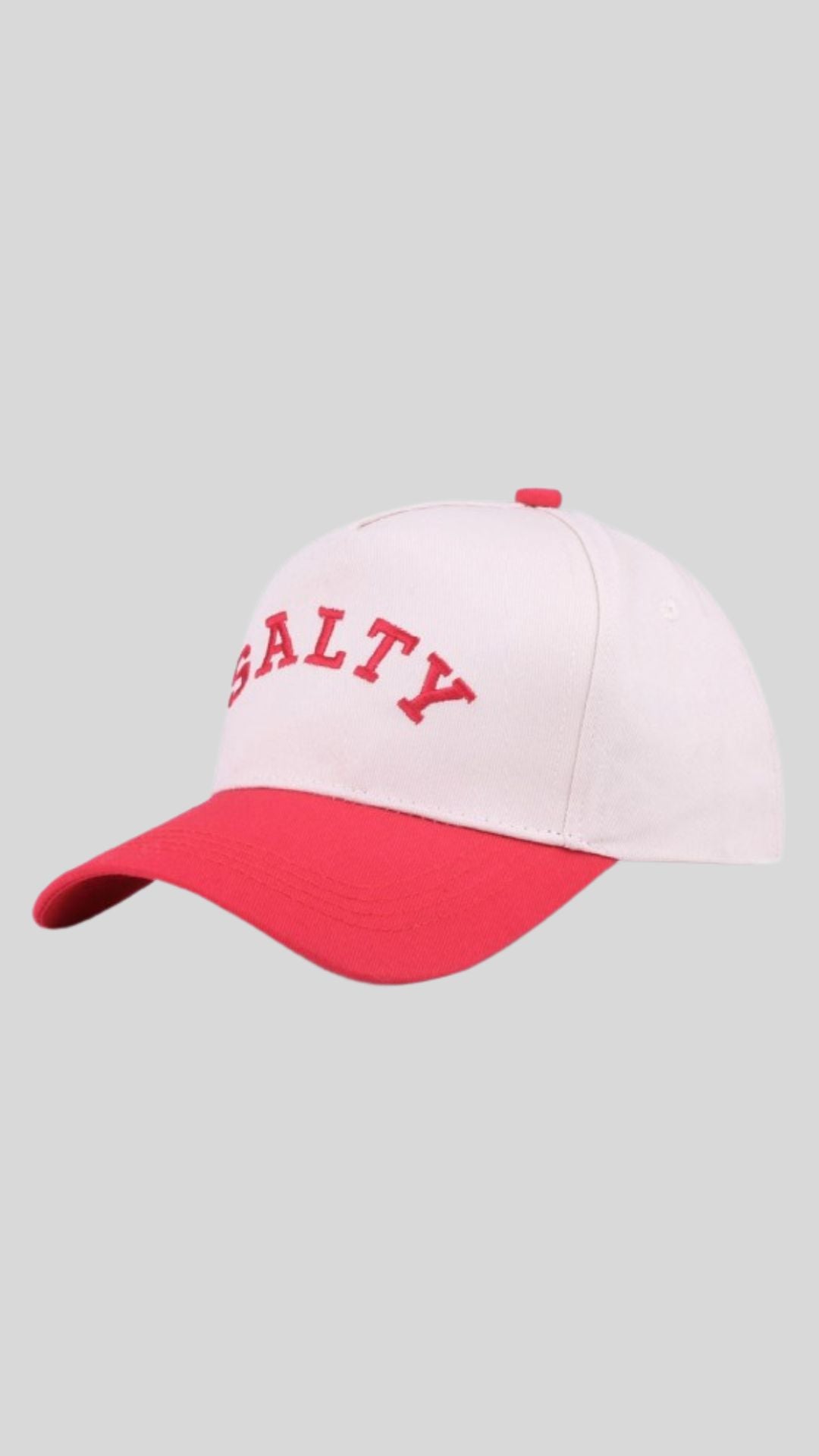 SALTY BASEBALL HAT (RED)