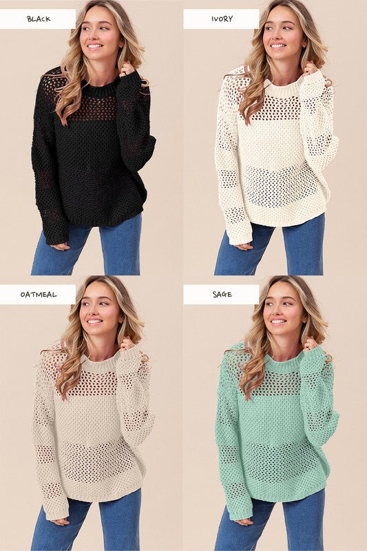 NEW ALLEGRA CROCHET TOP (IVORY)