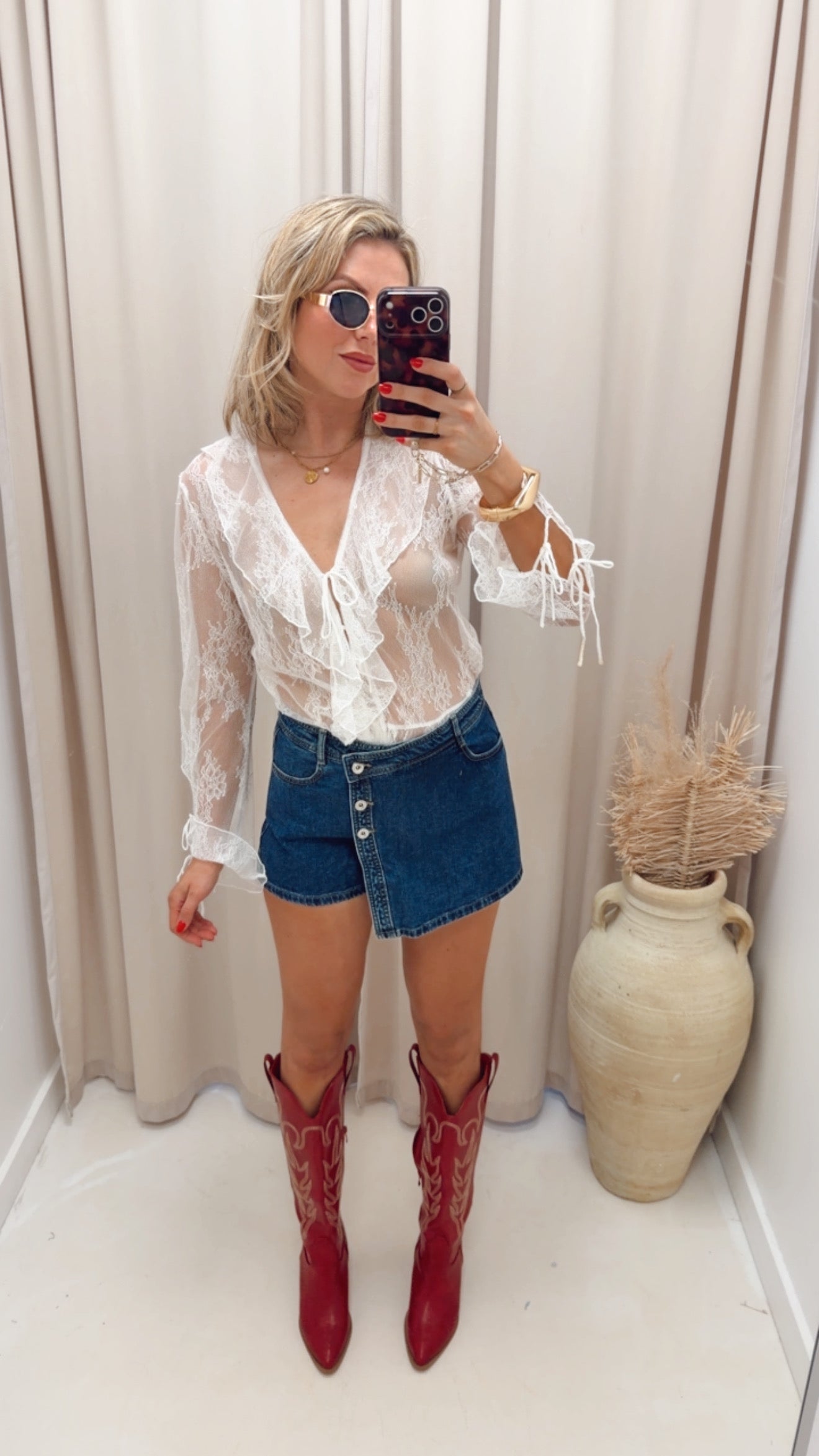 LESLEY REG LB DNM SKORT BJ NOOS | ONLY