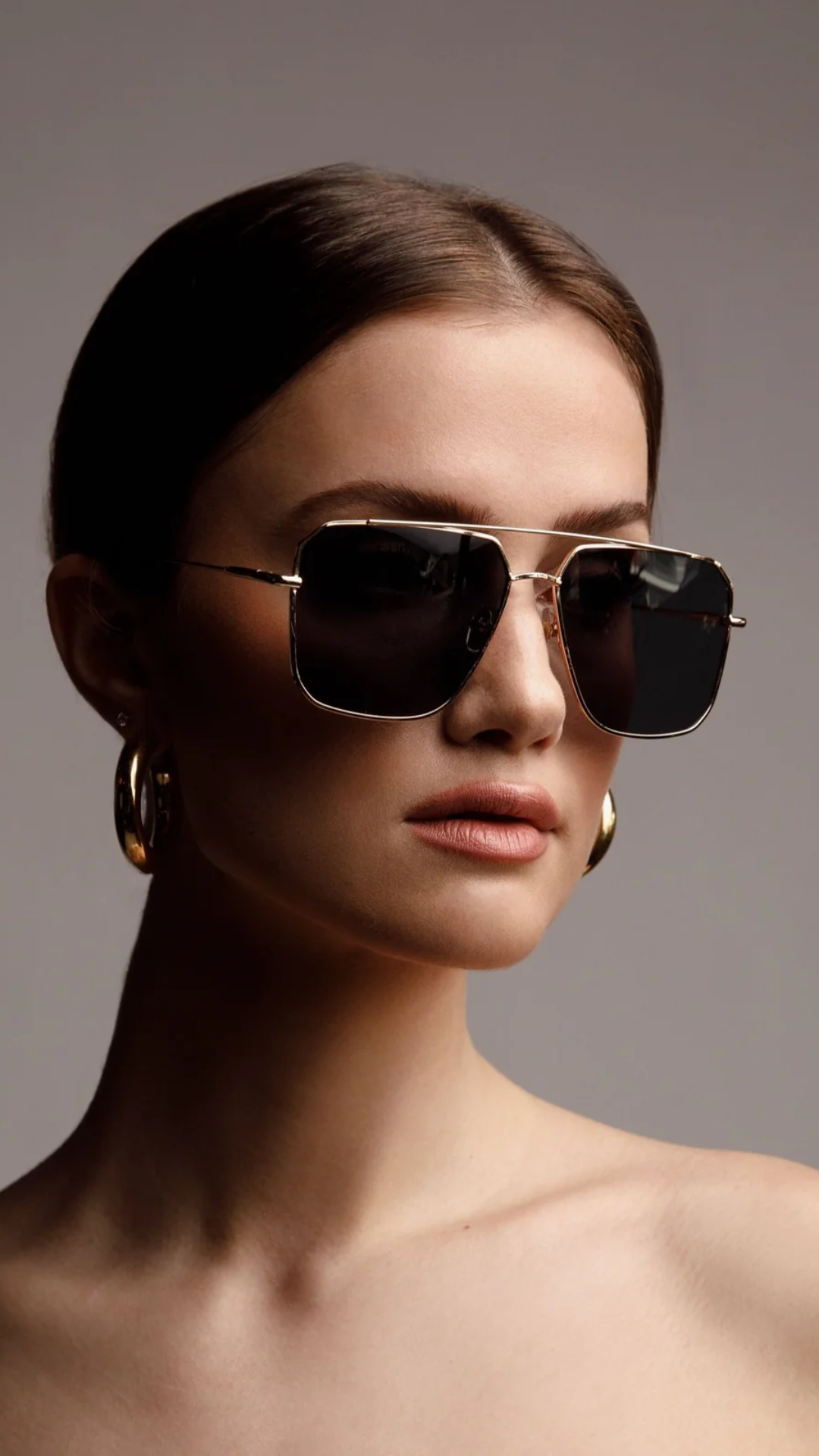 BLAKE SUNGLASSES (GOLD/BLACK) | SHADY LADY