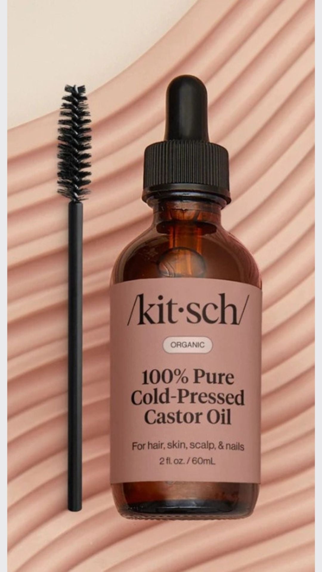 NEW 100% CASTOR OIL - 2 OZ | KITSCH