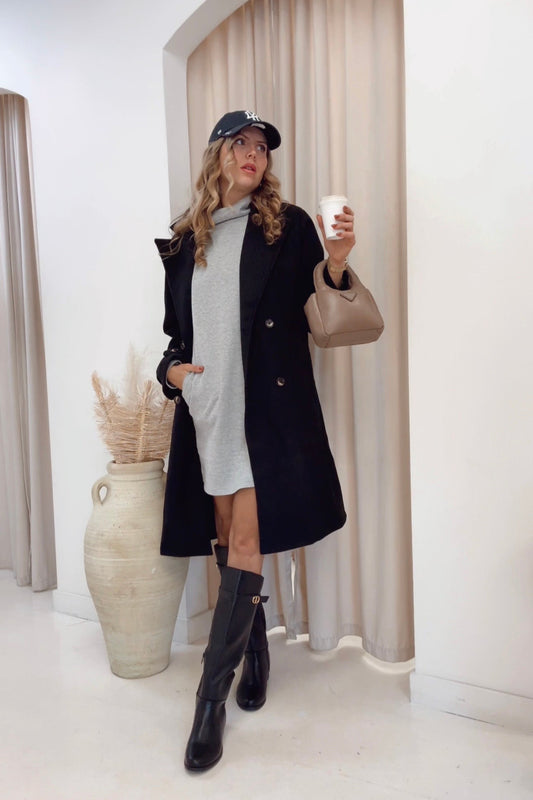 NEW HAILEY COAT (BLACK) | BEST SELLER RESTOCKED
