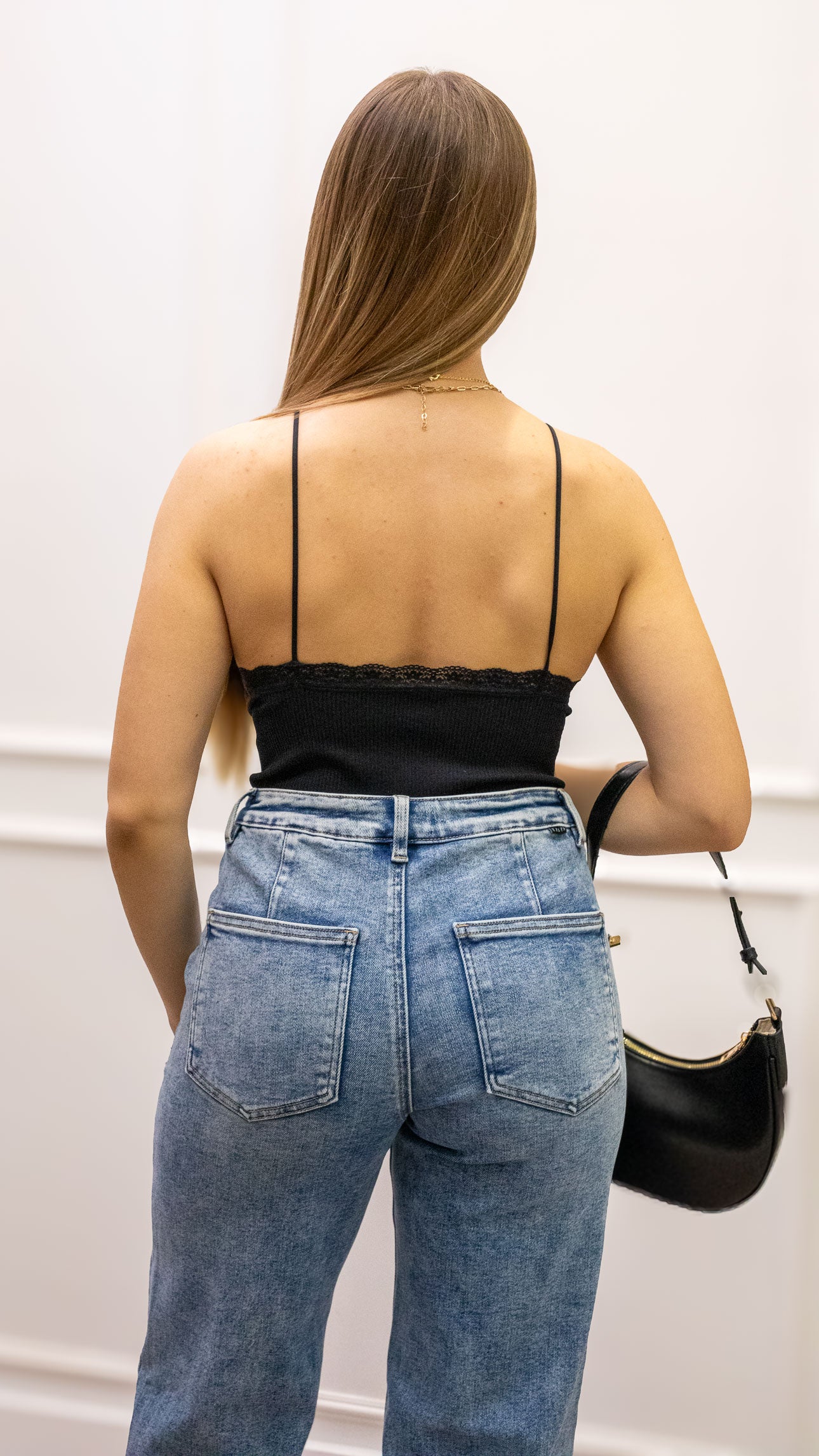 ELOAH RIBBED BODYSUIT (BLACK)