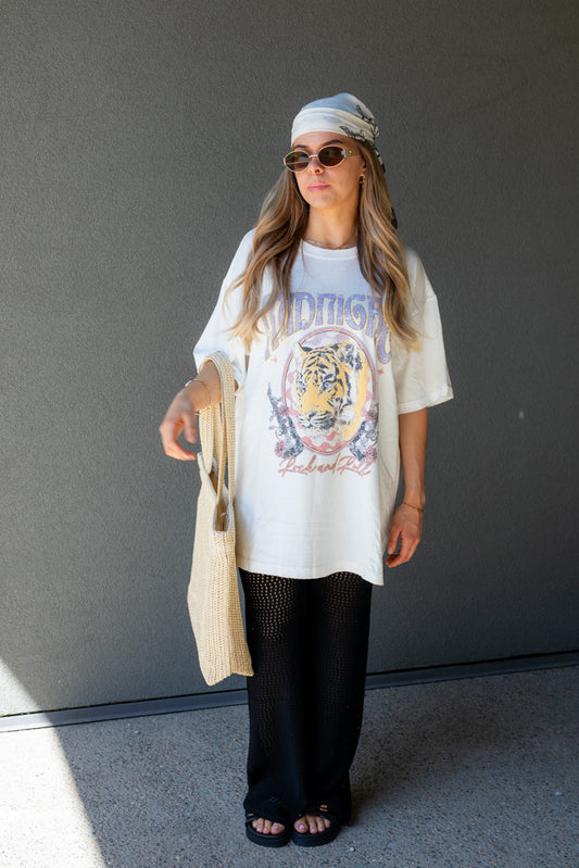 NEW ELIA CROCHET PANTS (BLACK)