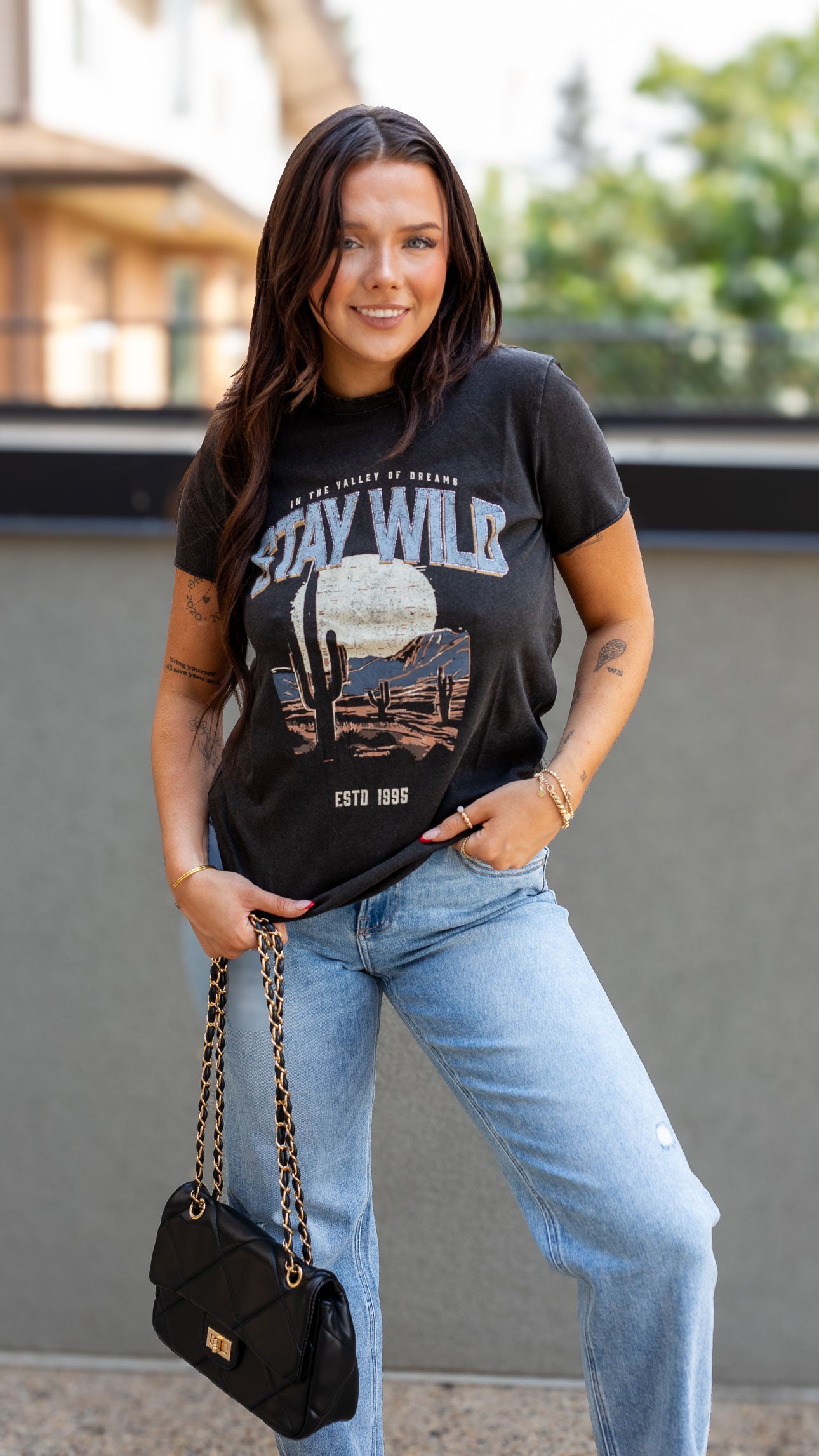 STAY WILD GRAPHIC T-SHIRT | ONLY