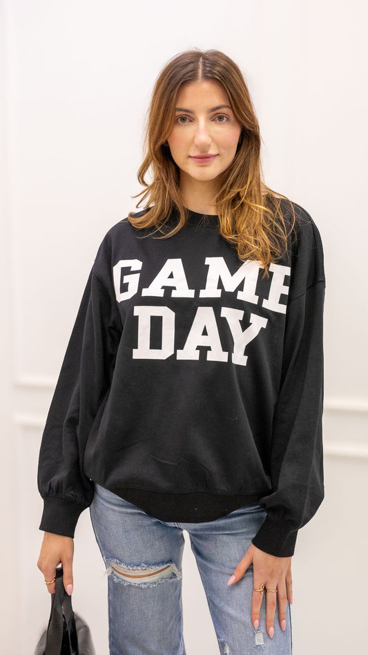 GAMEDAY SWEATSHIRT (BLACK)