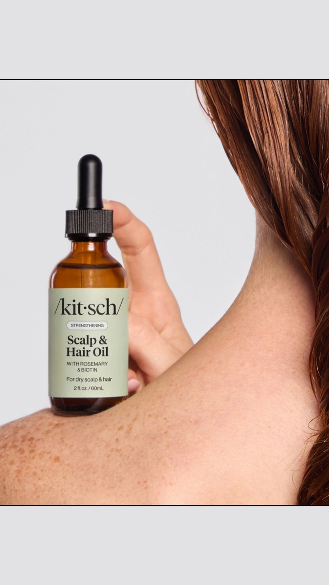 STRENGTHENING HAIR & SCALP OIL | KITSCH