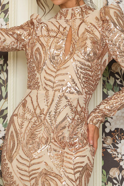 PRE-ORDER | BELLY LONG SLEEVE GOWN