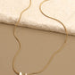 NEW GOLD INITIAL NECKLACE (ALL LETTERS)