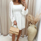NEW DIOR BABYDOLL MINI DRESS (WHITE) | BEST SELLER | RESTOCK