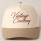 VINTAGE COWBOY HAT | BEST SELLER | (BEIGE)