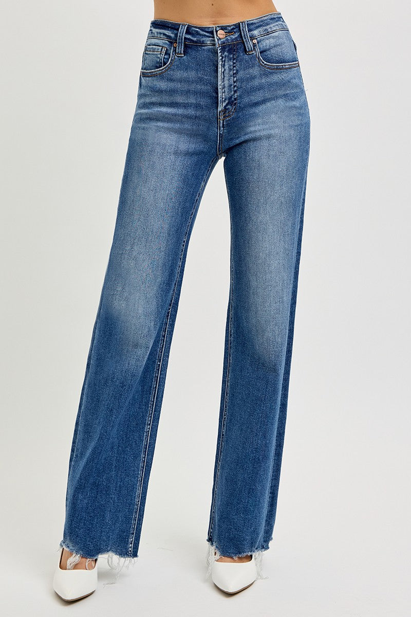 TIA - TUMMY CONTROL HIGH RISE BOOTCUT JEAN (RISEN)
