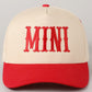 MINI KIDS BASEBALL HAT | BEST SELLER (RED)