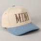 MINI KIDS BASEBALL HAT | BEST SELLER (BLUE DENIM)