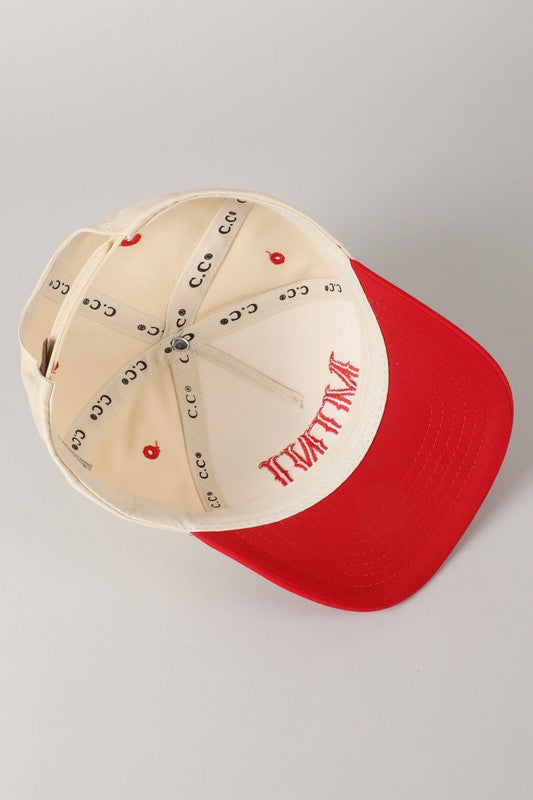 MINI KIDS BASEBALL HAT | BEST SELLER (RED)