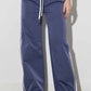 NEW CYRUS WIDE LEG TRACK PANT (BLUE)