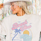 BEACH VIBES SWEATSHIRT (WHITE)