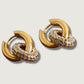 NEW DOUBLE HOOP EARRING (GOLD) | TARNISH RESISTANT