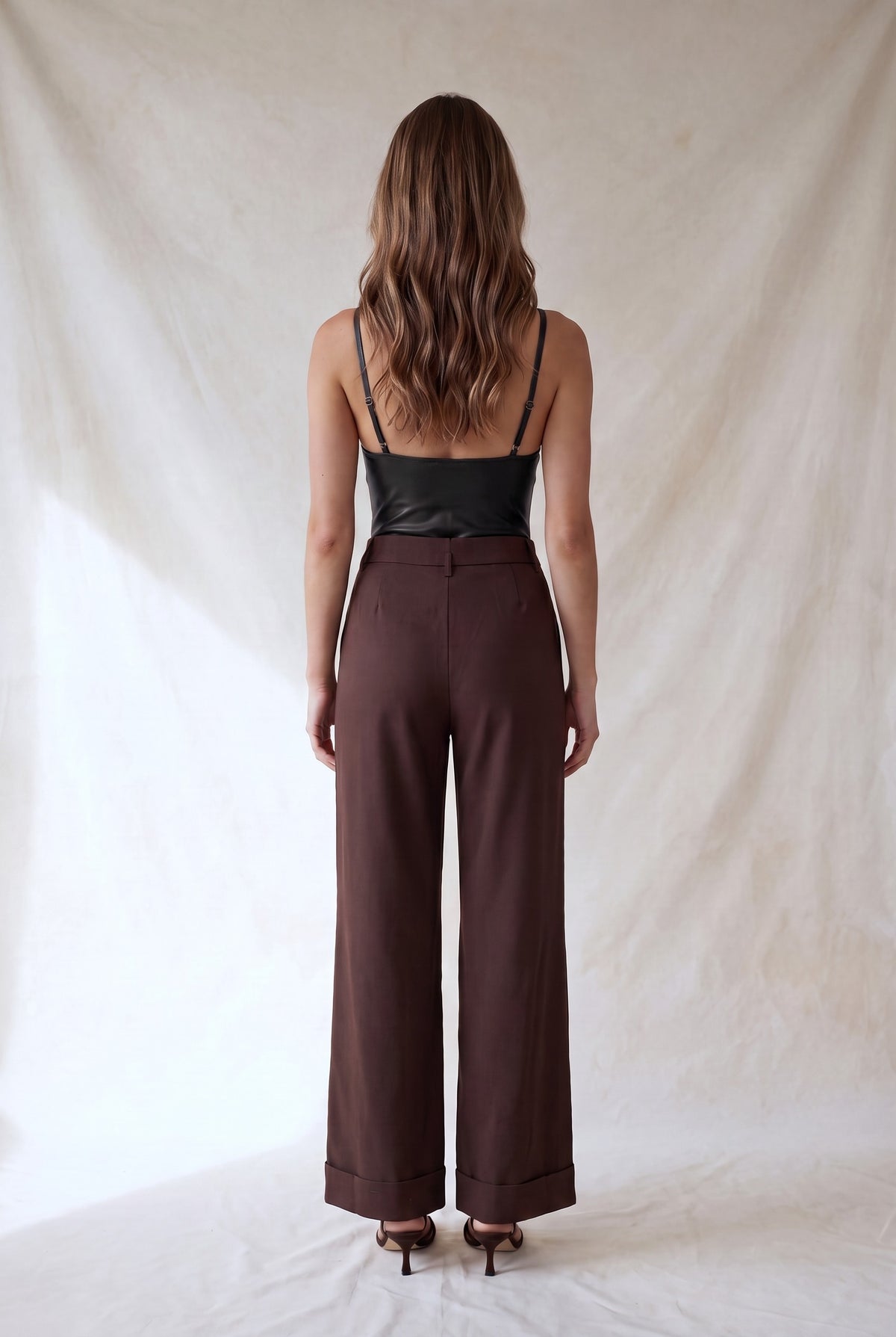 RYAN LEATHER BODYSUIT