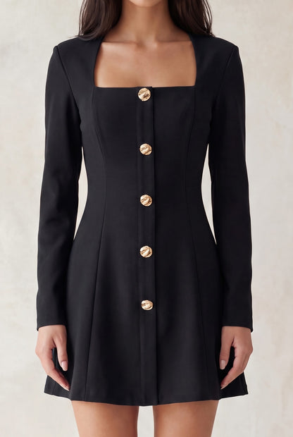 HARTFORD MINI LONG SLEEVE DRESS
