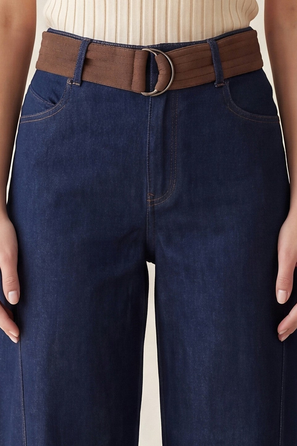 MIAMI BARREL JEANS (DARK WASH)