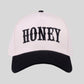 HONEY BASEBALL HAT (BLACK)