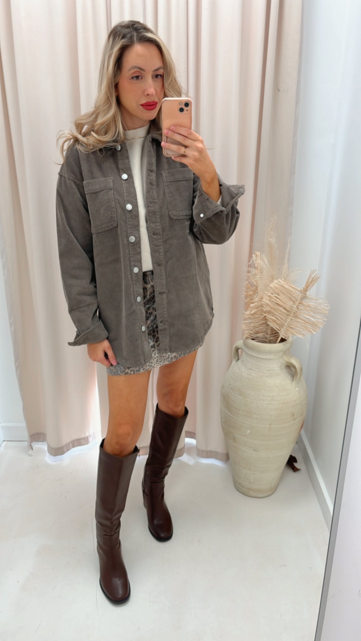 MALVA CORDUROY SHACKET | ONLY