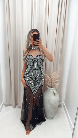 MESH MERMAID GOWN - BANJUL