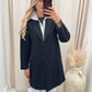 RACHEAL HOODED COAT | BLACK