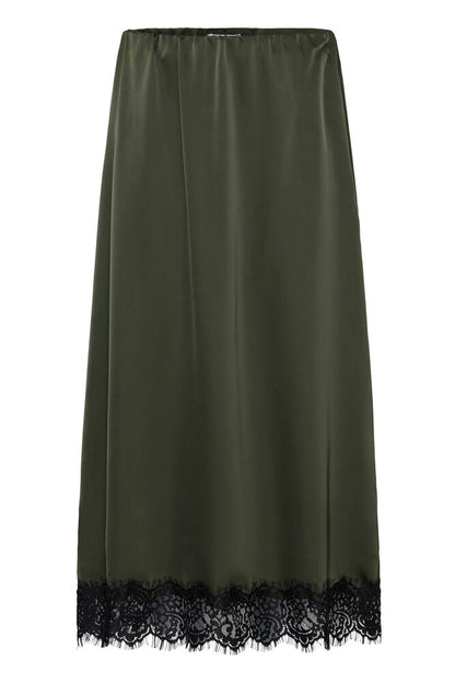 IHLACCIE MAXI SKIRT (GREEN)