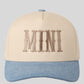 MINI KIDS BASEBALL HAT | BEST SELLER (BLUE DENIM)