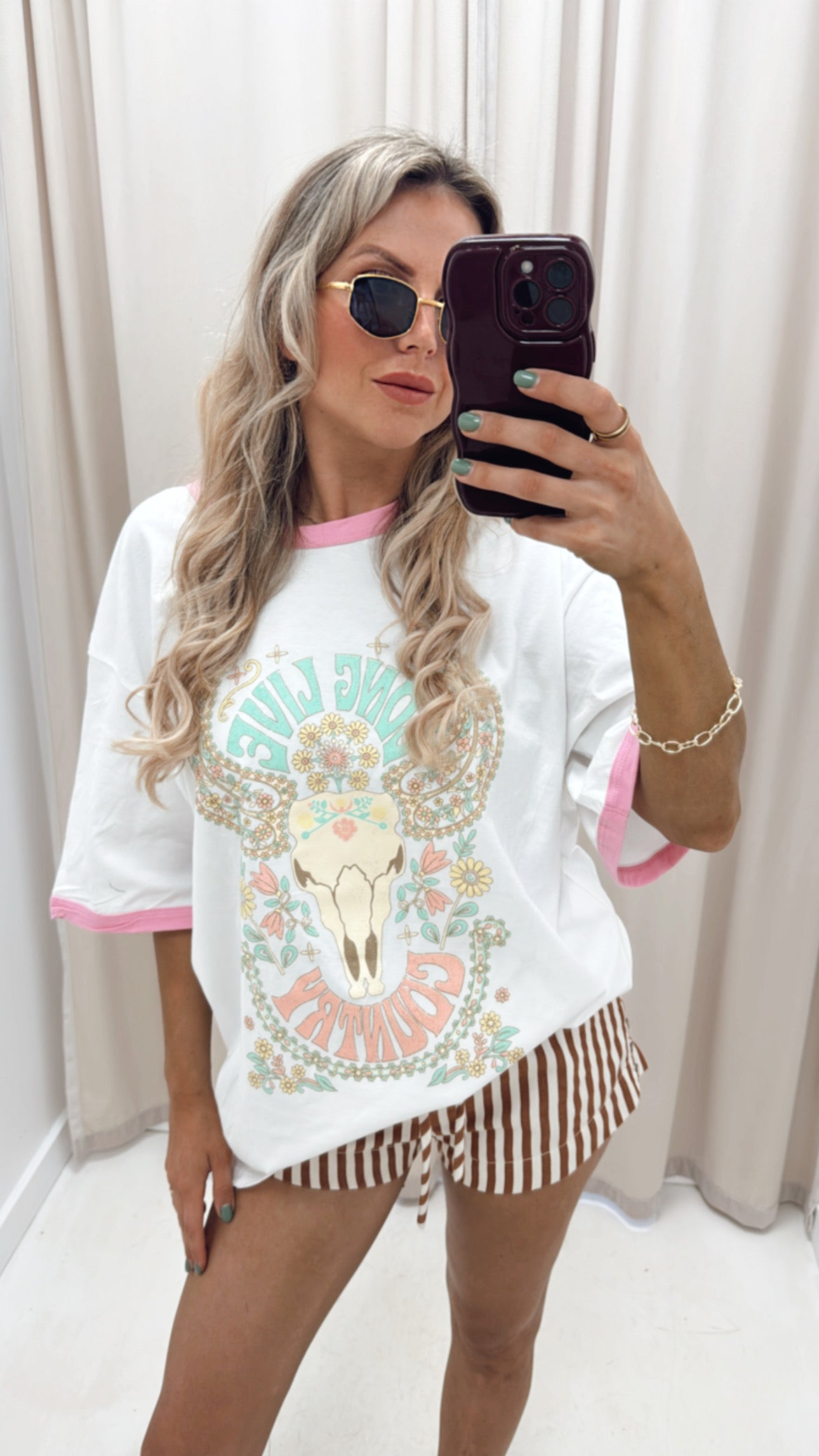 LONG LIVE COUNTRY GRAPHIC T-SHIRT