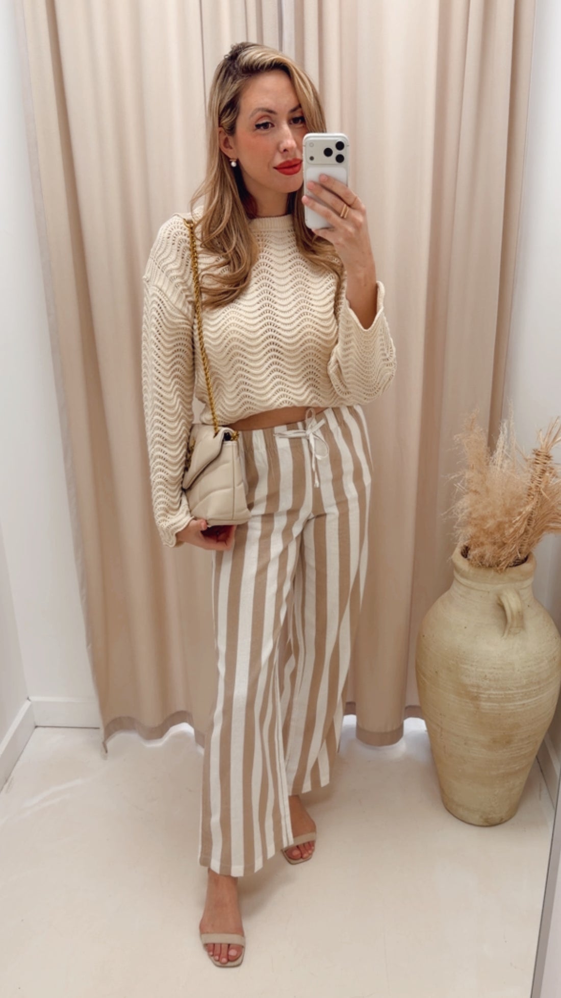 GOA MW LINEN BL PULL-UP PANT CC PNT