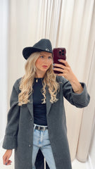 MABLE FEDORA HAT | BLACK