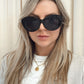 NEW MEGAN SUNGLASSES (BLACK) | SHADY LADY