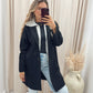 RACHEAL HOODED COAT | BLACK
