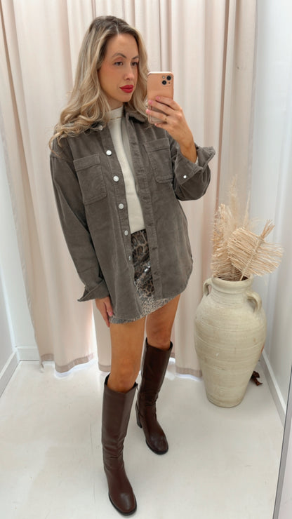 MALVA CORDUROY SHACKET | ONLY