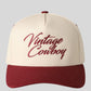 VINTAGE COWBOY HAT | BEST SELLER | (BURGUNDY)