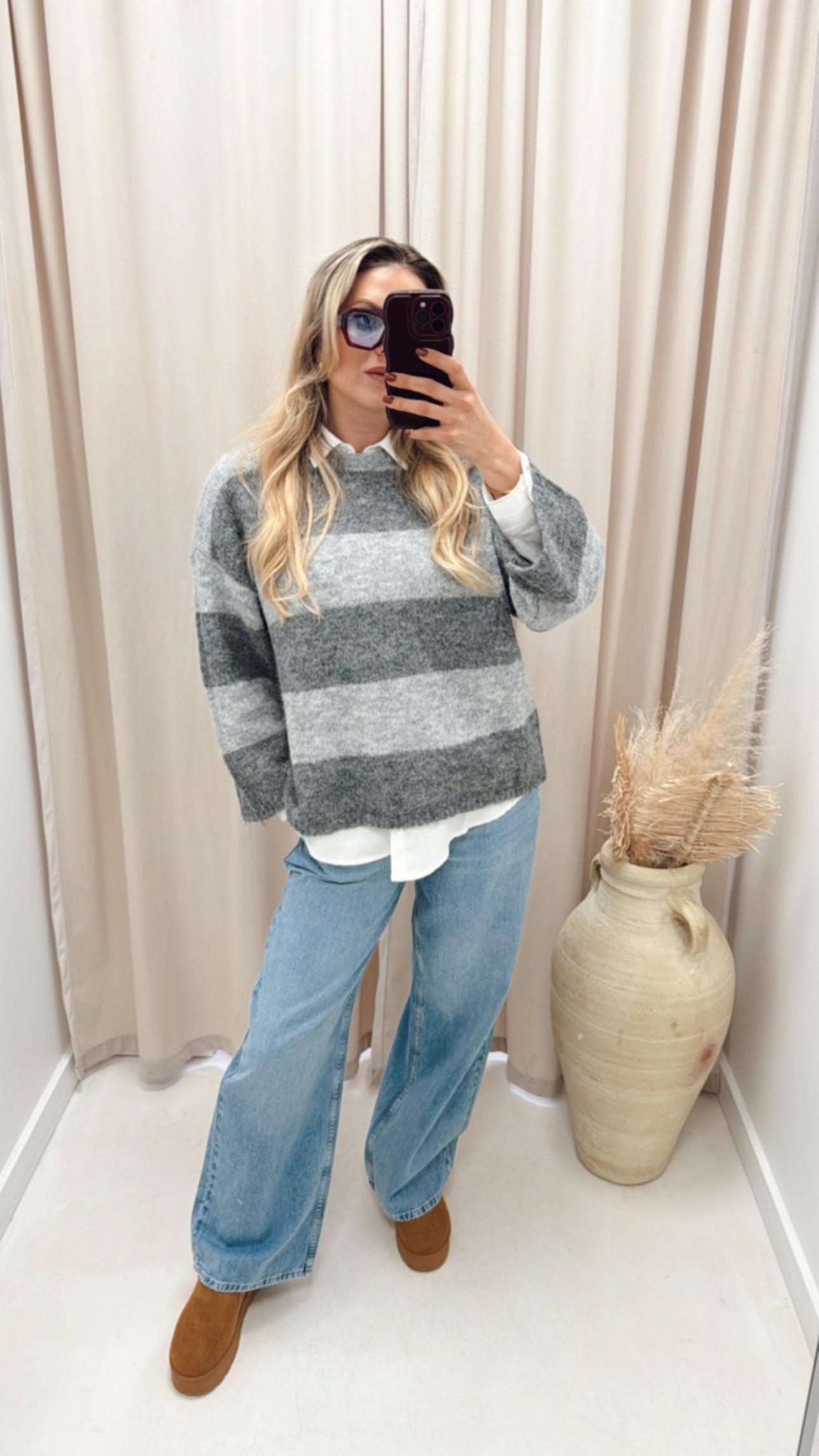 SUTTON STRIPED SWEASTER | NOISY MAY