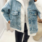 DORO MIXED SHERPA COAT