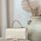 NEW ESTE' WOVEN HAND BAG (BEIGE)