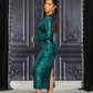 PRE-ORDER | FARRAH MIDI SEQUIN DRESS