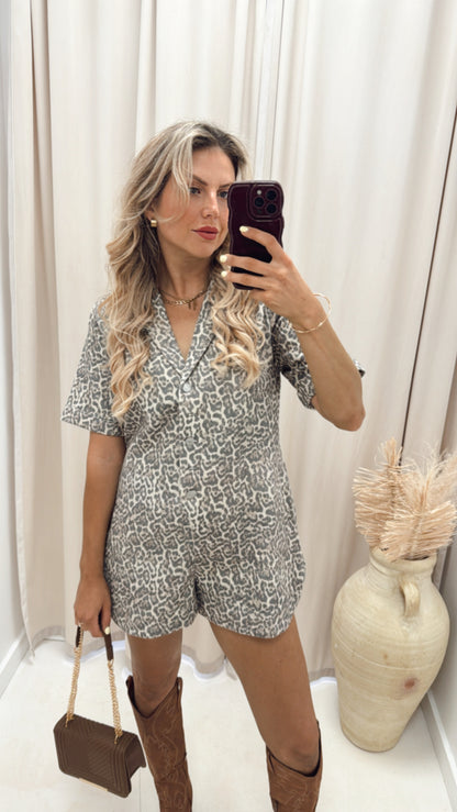 FLEMMING ANIMAL PRINT ROMPER