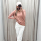 NEW LAYLA SWEATER (ROSE) | BEST SELLER