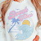 BEACH VIBES SWEATSHIRT (WHITE)