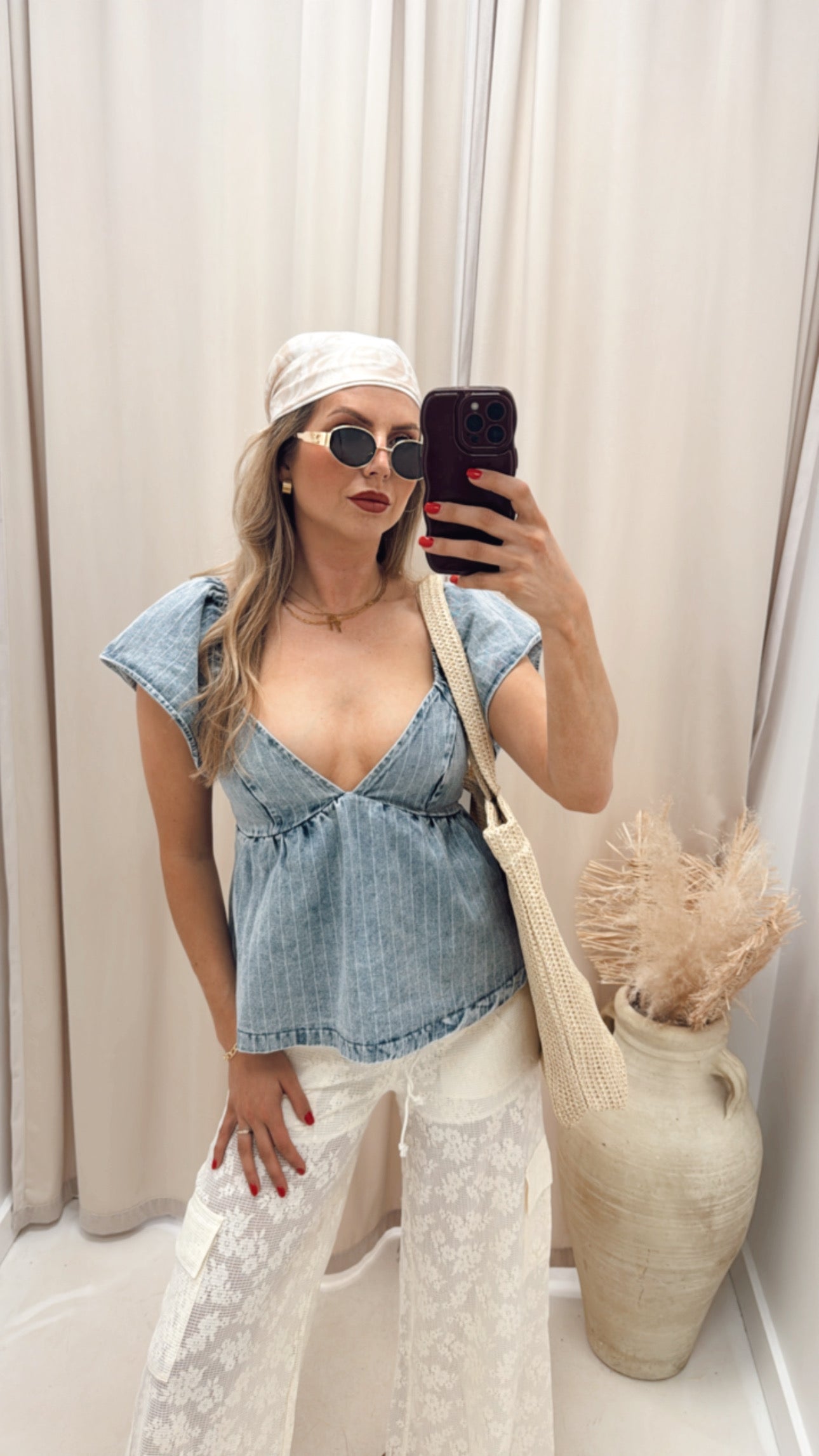 NEW BAILEY DENIM TOP