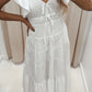 JESSICA WHITE MAXI DRESS