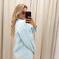 HOLLY DENIM SHACKET (LIGHT WASH)