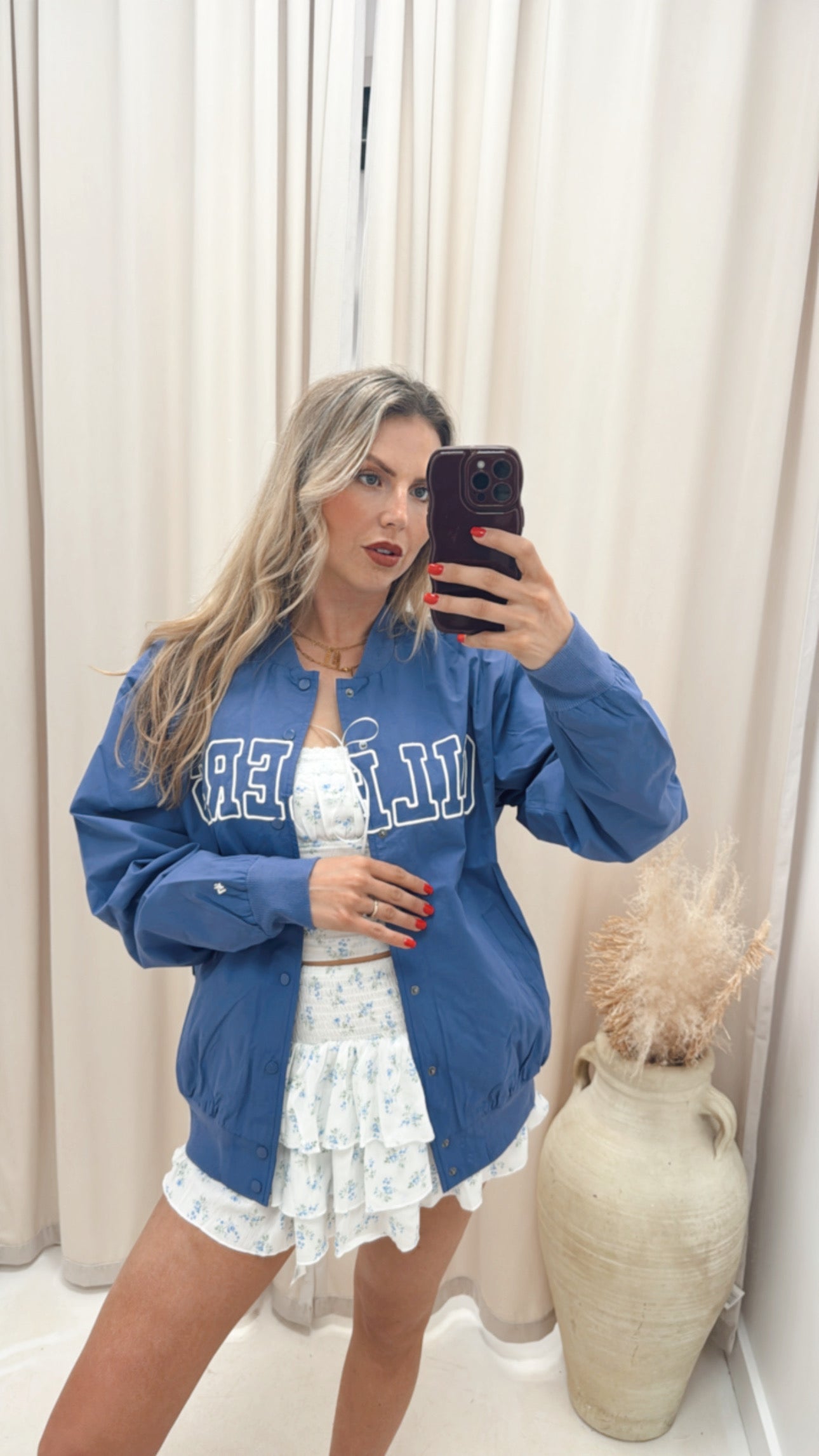 47’ OILERS BOMBER JACKET (UNISEX) | RESTOCK